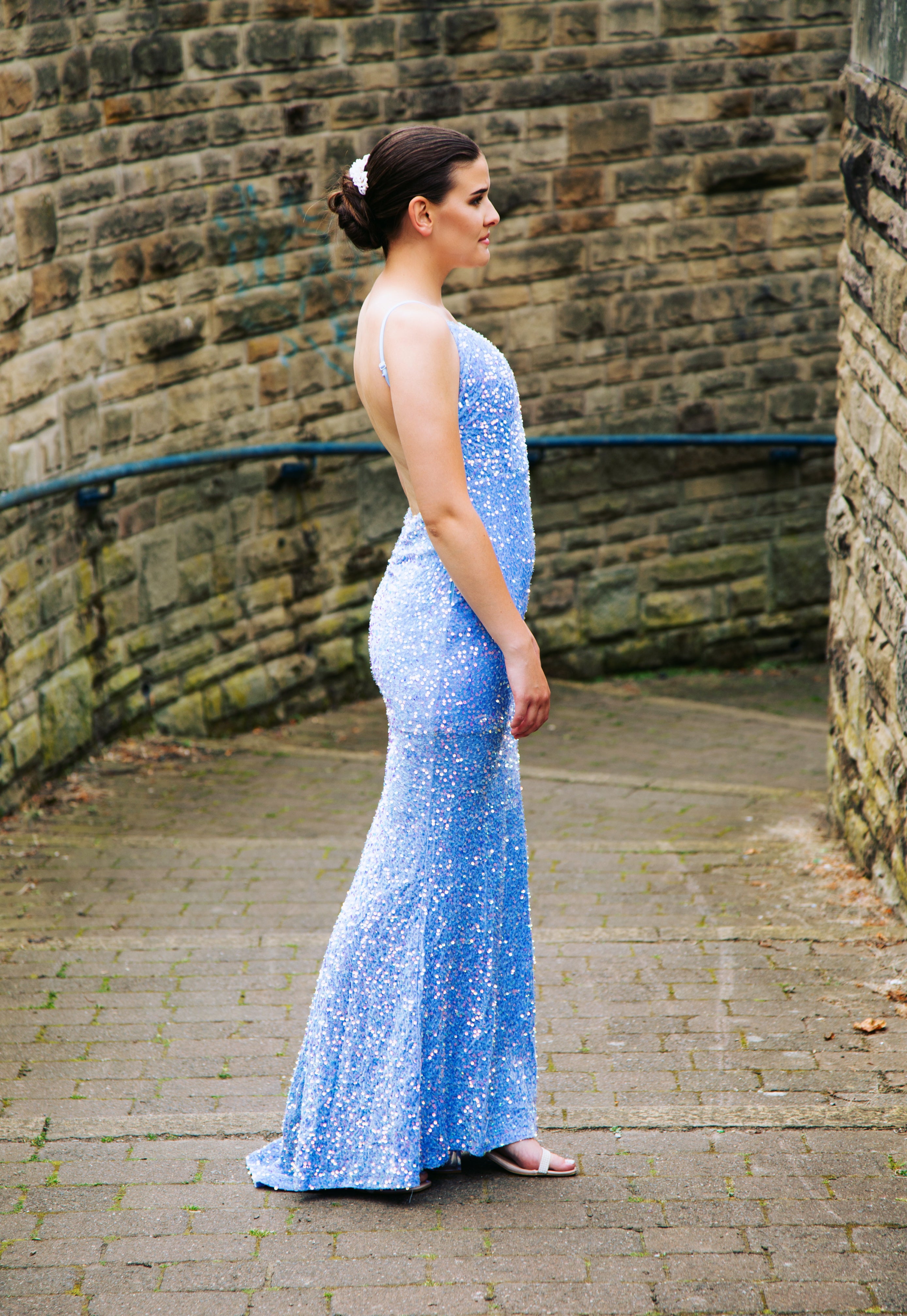 NATASHA | FITTED OPEN BACK DRESS