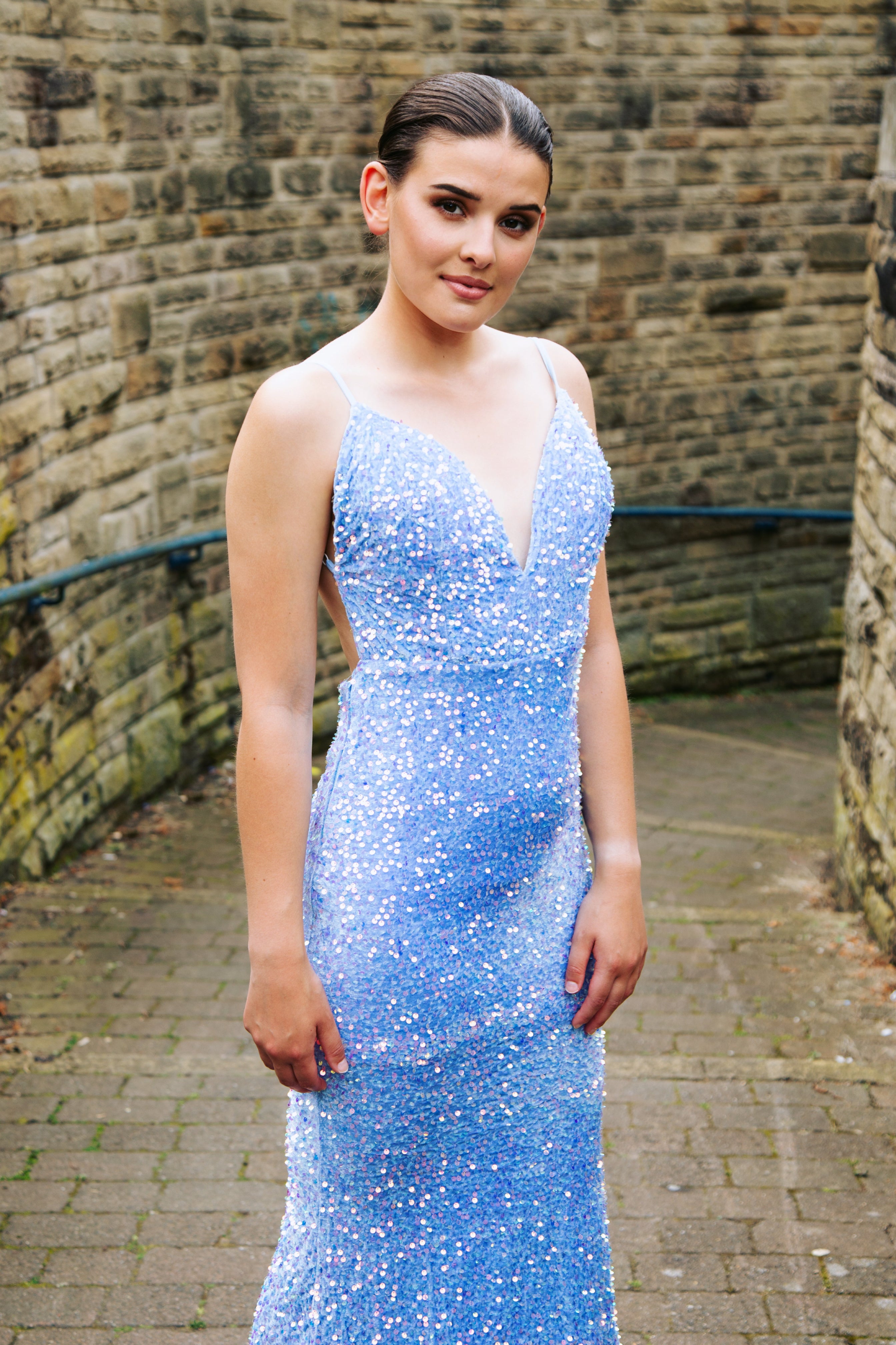 NATASHA | FITTED OPEN BACK DRESS