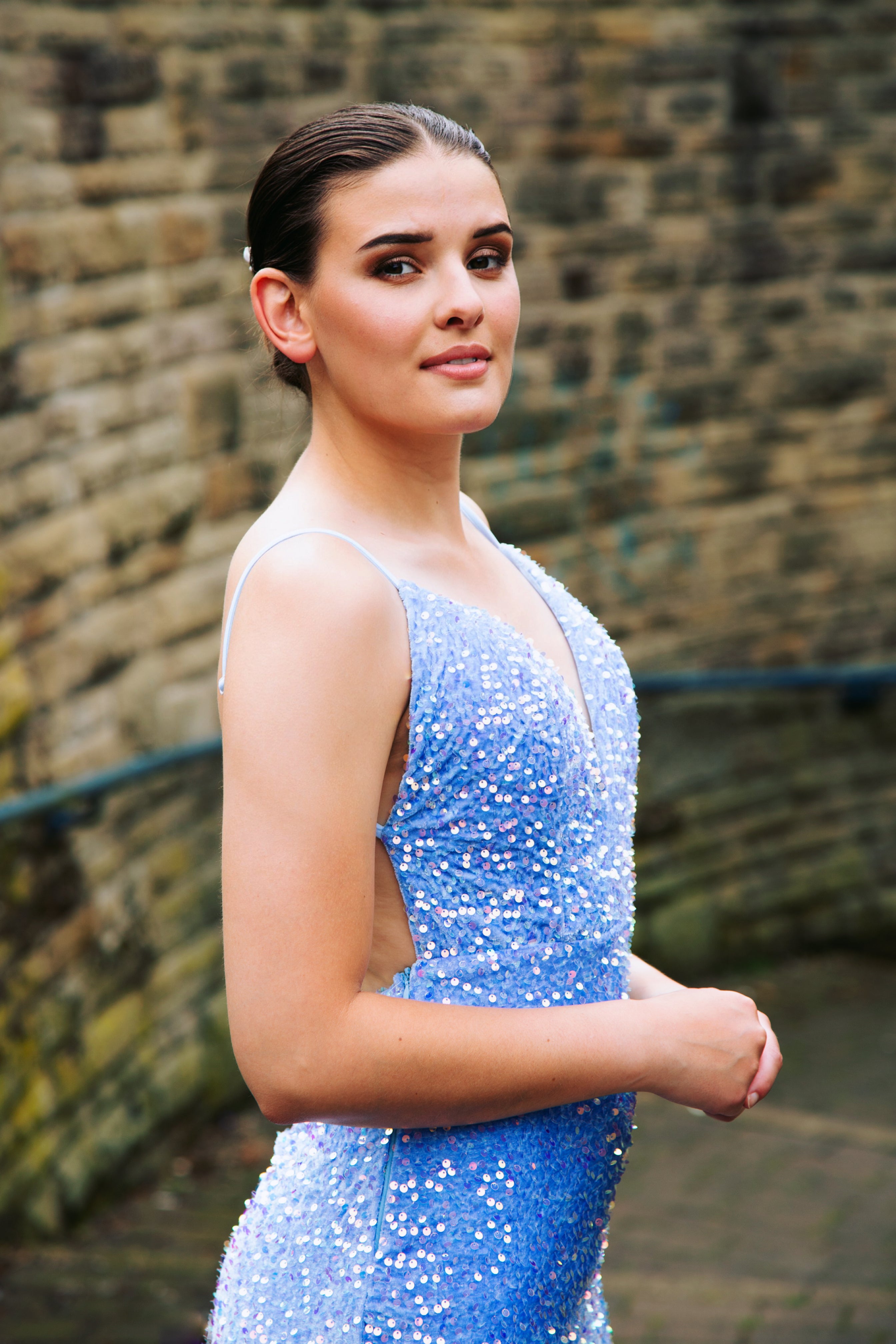 NATASHA | FITTED OPEN BACK DRESS